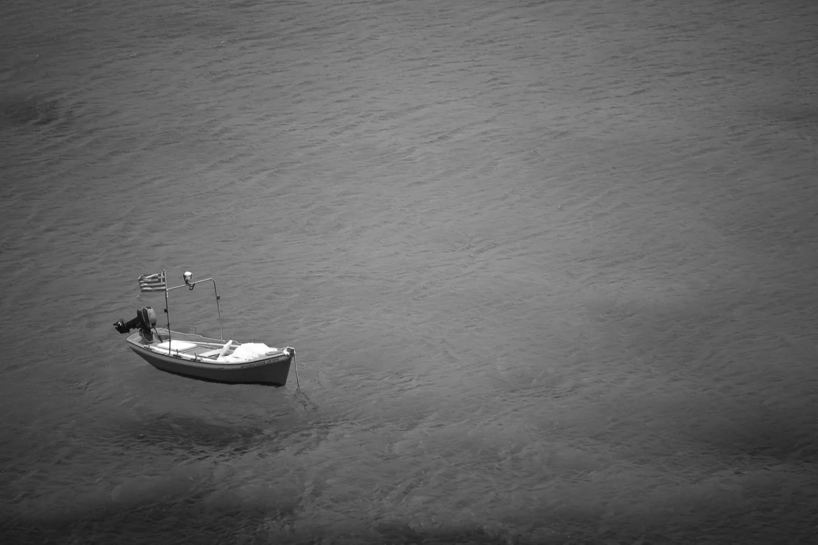 Lone boat